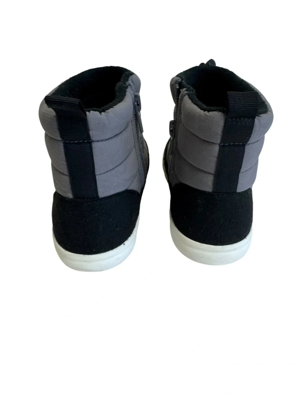 Cat & Jack Gray and Black  Kids Snow Boots